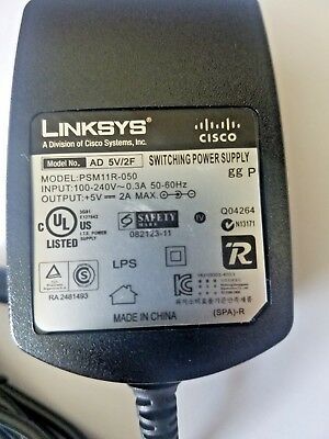 NEW Genuine CISCO LINKSYS 5V DC 2A PSM11R-050 Power Supply For VoIp Products PA100-NA 74-5749-01 - Click Image to Close